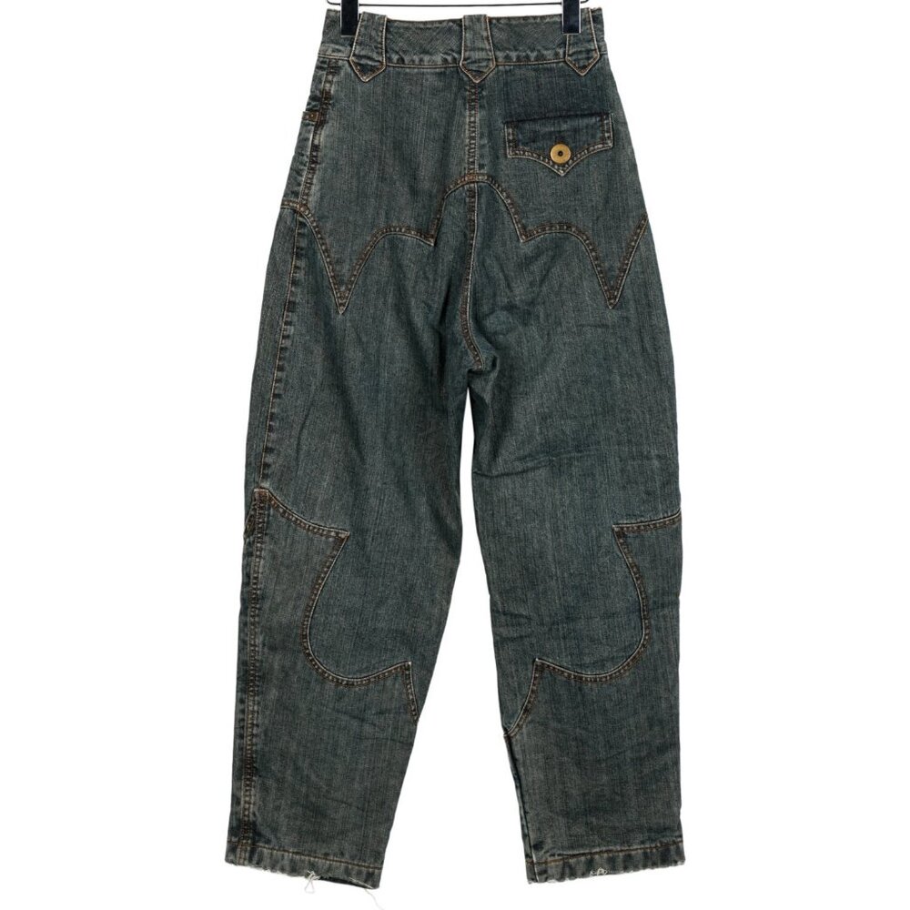 Vaquera Western High Rise Jeans Trousers - Picture 2 of 8